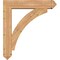 Ekena Millwork Thorton Arts and Crafts Smooth Bracket w/ Offset Brace, Western Red Cedar, 7 1/2"W x 36"D x 40"H BKT0806X36X40THR03SWR - alternate 2